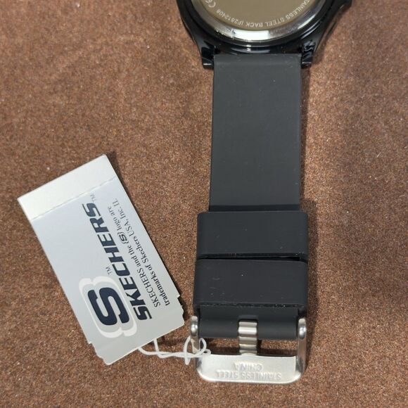 OLEVS Women’s Quartz Watch Black Dial Two-Tone Stainless Steel Date Day 5567L - Picture 4 of 12